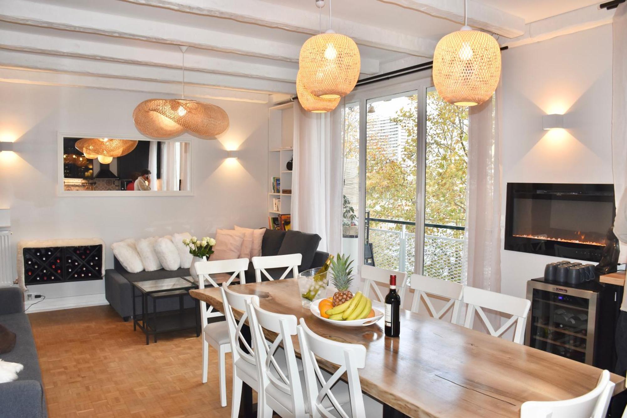 Apartment Parisnicostay - Cosy 4 Bedrooms Flat Seine River ภายนอก รูปภาพ