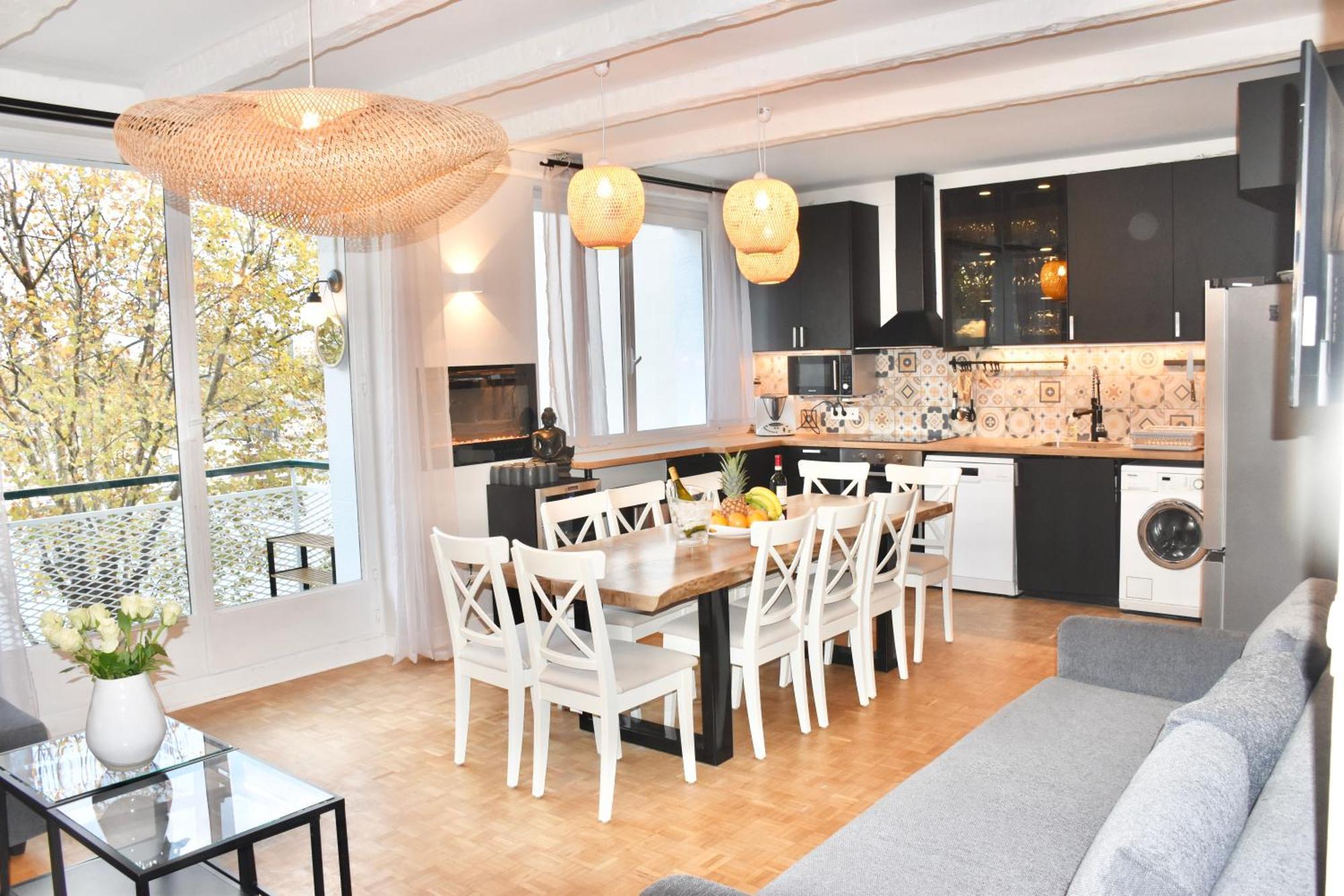Apartment Parisnicostay - Cosy 4 Bedrooms Flat Seine River ภายนอก รูปภาพ