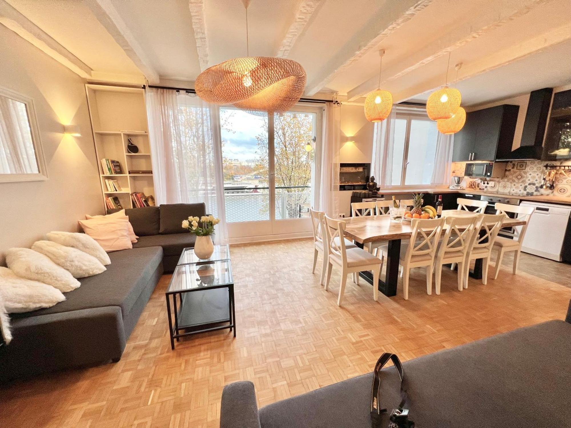 Apartment Parisnicostay - Cosy 4 Bedrooms Flat Seine River ภายนอก รูปภาพ